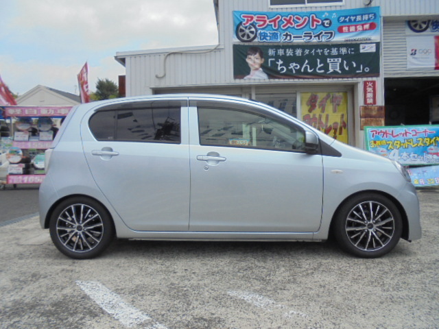 LA300/ミライースに、車高調取り付け☆ | アフターパーツ LA300/ミライースに、車高調取り付け☆ | アフターパーツ