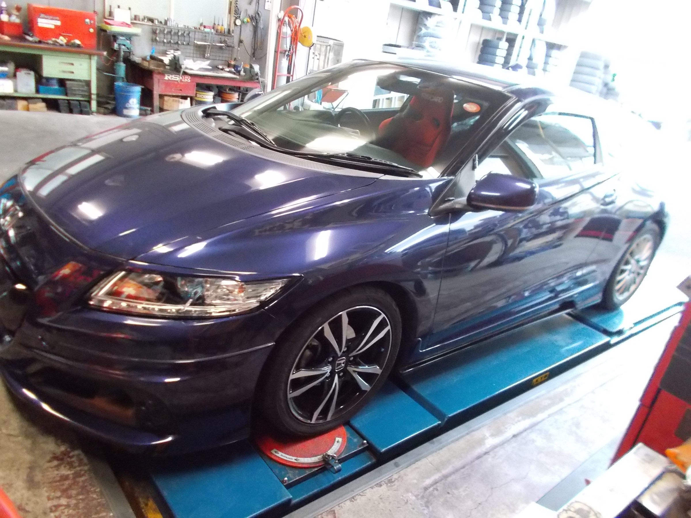 CR-Z ブリヂストンスタッドレスタイヤ「ブリザック VRX2」装着