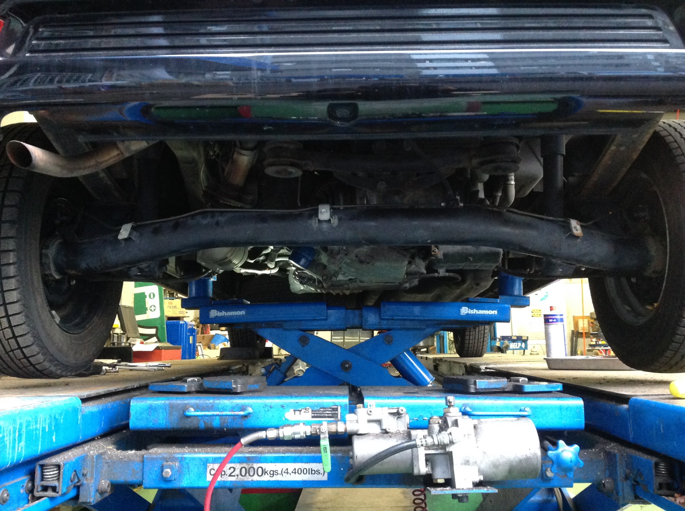 バモス リヤホーシング交換 テクニカルショーケース コクピット北6 お店の得意技紹介