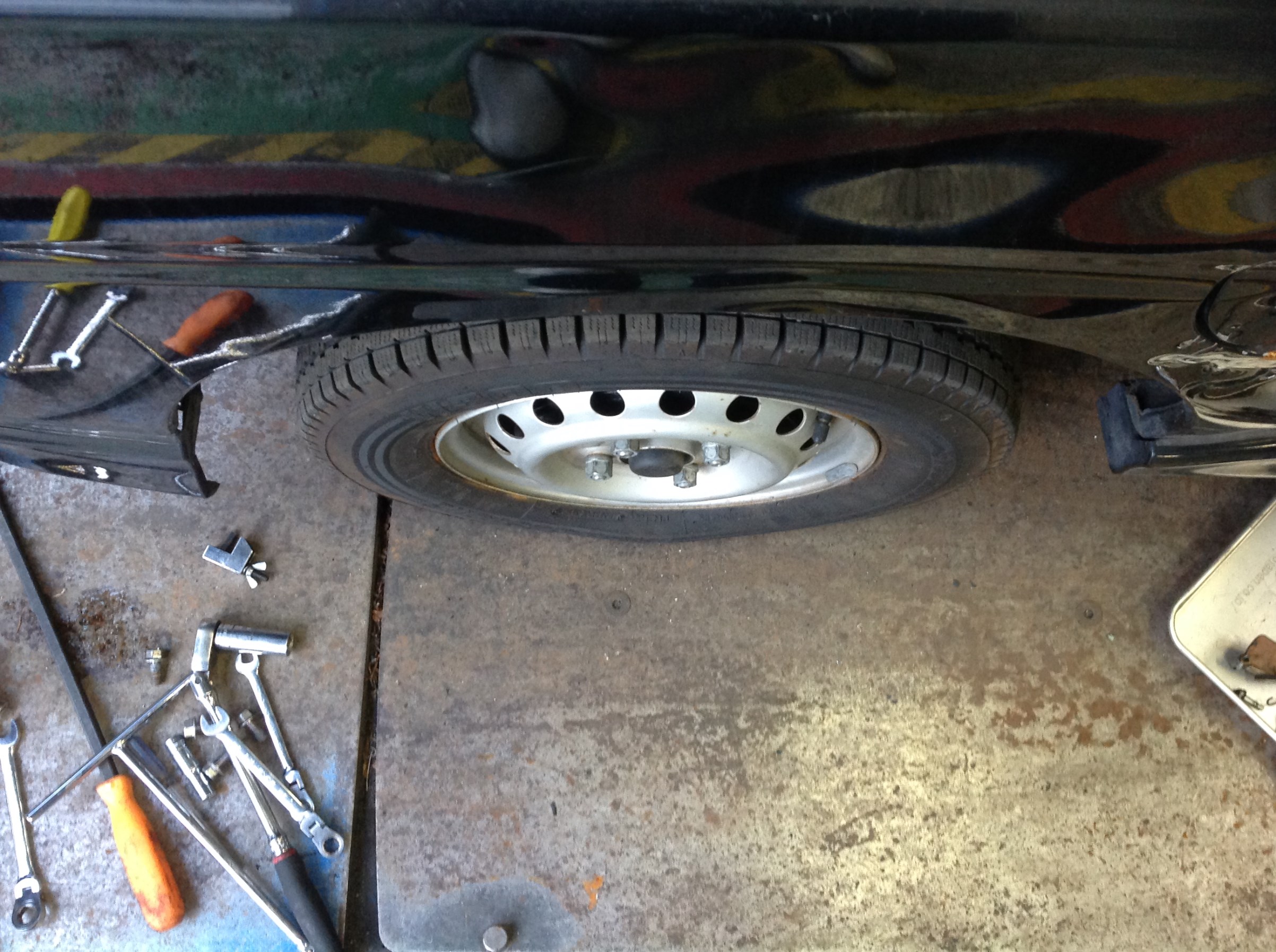 バモス リヤホーシング交換 テクニカルショーケース コクピット北6 お店の得意技紹介