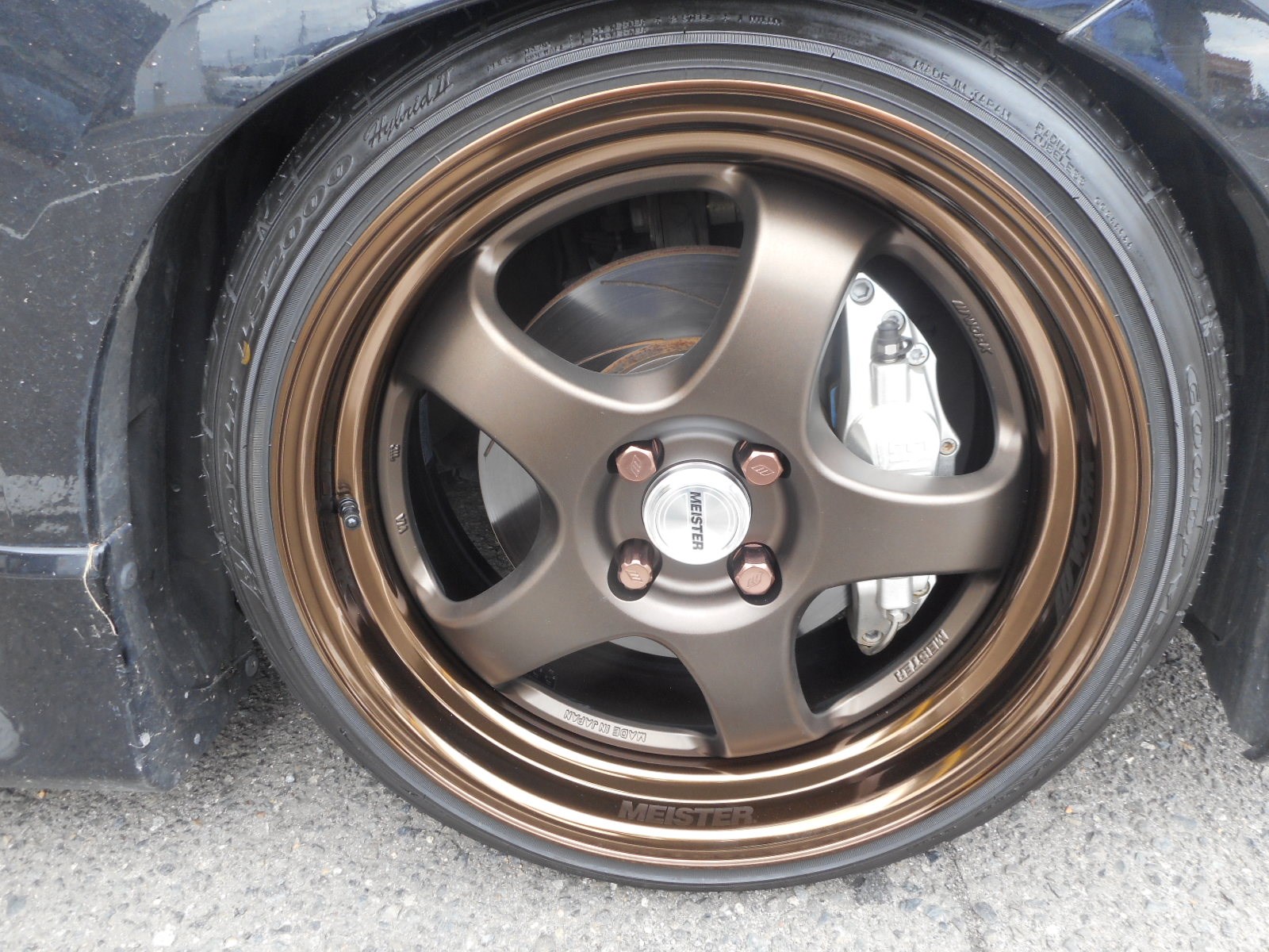 Fit Rs Ge8 アルミホイール ホンダ フィット カスタマイズ別ショーケース コクピット 名取 お店の取付加工事例紹介