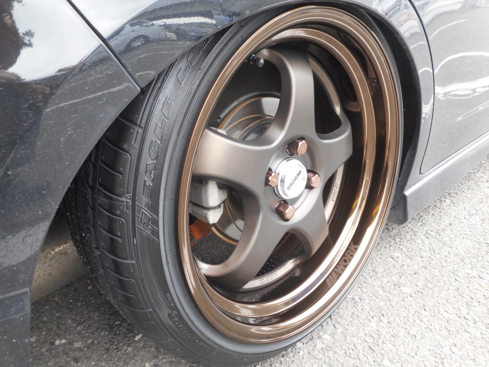 Fit Rs Ge8 アルミホイール ホンダ フィット カスタマイズ別ショーケース コクピット 名取 お店の取付加工事例紹介