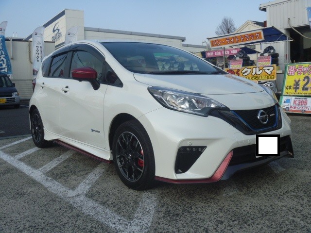 ノートe-POWER NISMOに車高調の取り付け☆ PART① | 日産 ノートNISMO