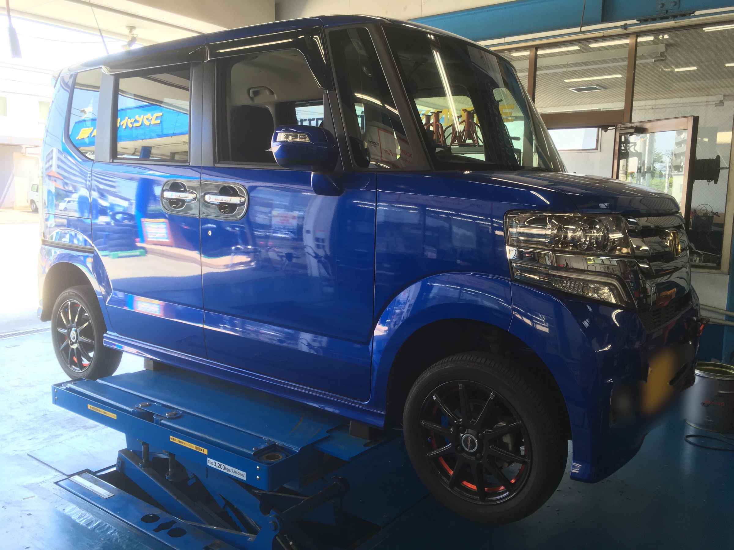 JF1 N-BOX スタビ交換 | ホンダ N-ONE | カスタマイズ日記 | コクピット 相模原 | 車のカスタマイズにかかわるスタッフより