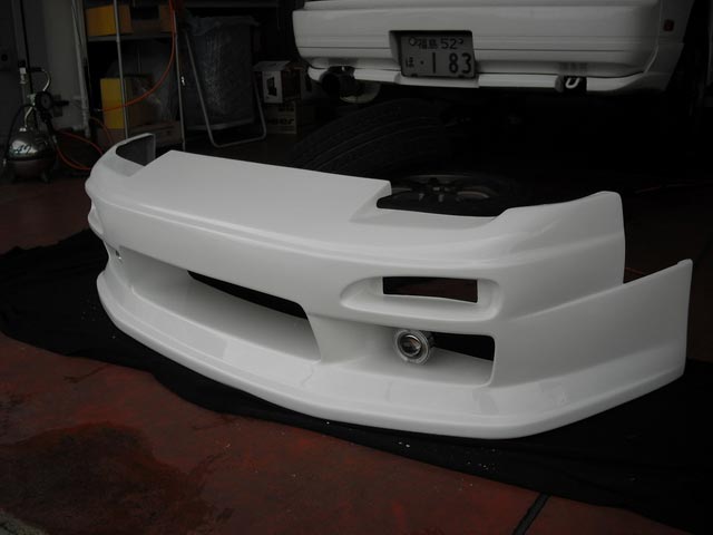 180sx フロントバンパー jblood 社外 ◇ニッサン 180SX J-blood フロントバンパー 取付け ◇ | スタッフ