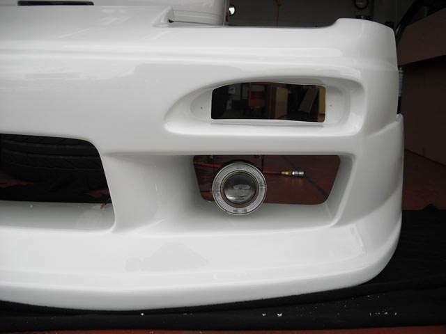 ◇ニッサン 180SX J-blood フロントバンパー 取付け ◇ | スタッフ