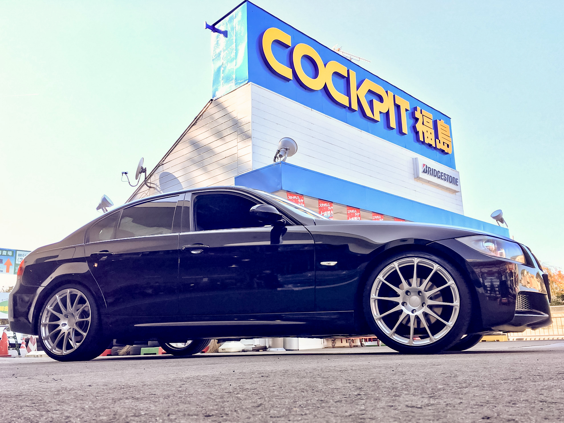 E90 BMW 323i ✖ POTENZA S001 ✖ Prodrive GC-012L | BMW 3