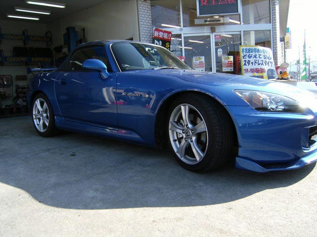 ホンダ ｓ２０００ 無限製 リヤウイング 取り付け Kameoka Diary コクピット 亀岡 車のカスタマイズにかかわるスタッフより