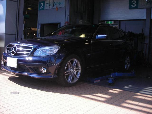 BENZ W204 BBS RS-GT + REGNO GR-9000取付! | スタッフ日記 BENZ W204 BBS RS-GT + REGNO GR-9000取付! | スタッフ日記