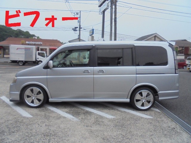 ステップワゴン 足回りメンテナンス ホンダ ステップワゴン 足まわり サスペンション ブレーキ 足まわり サスペンション ブレーキ サスペンションパーツ関連取付 アフターパーツ取り付け事例 コクピット 麻生 お店の得意技紹介