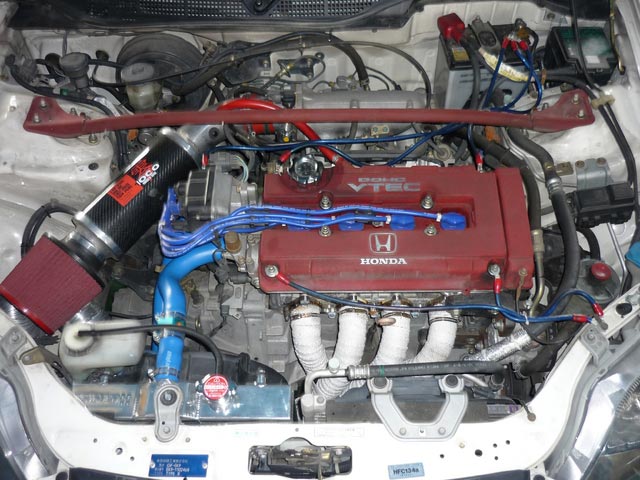 シビック（EK9） ラジエター取り付け | スタッフ日記 | スタイル