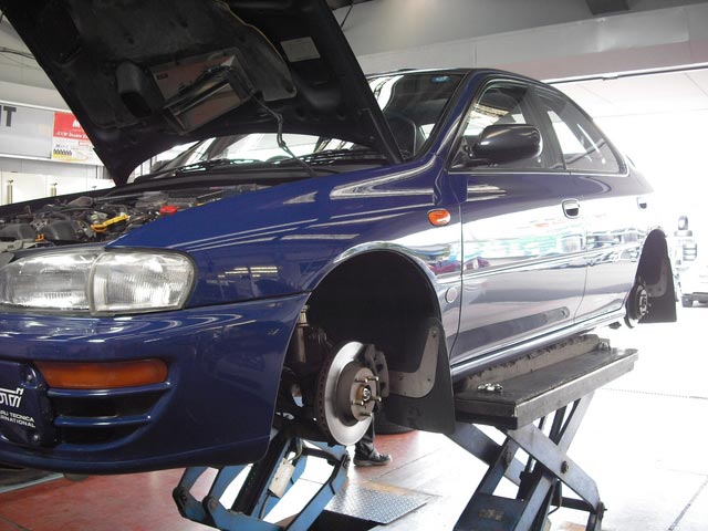 ☆ 足回り セッティング インプレッサ GC8 | スタッフ 日記