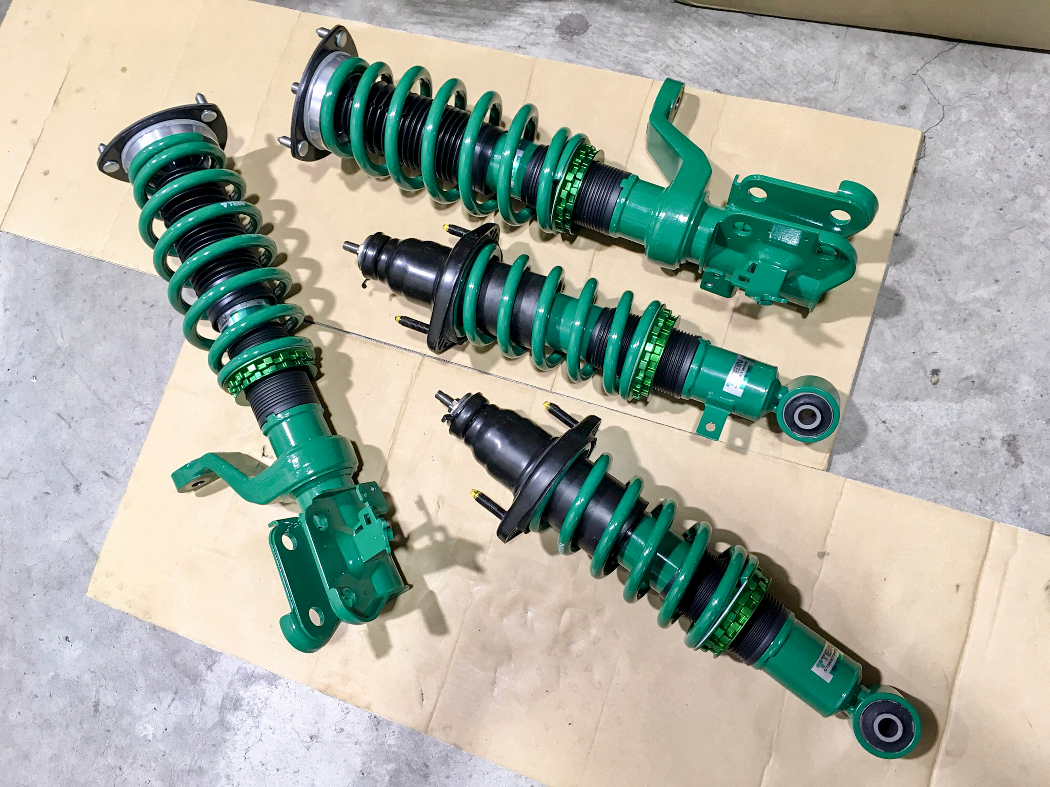TEIN STREET BASIS mounted in BE3 HONDA EDIX. | ホンダ TEIN STREET BASIS mounted in BE3 HONDA EDIX. | ホンダ