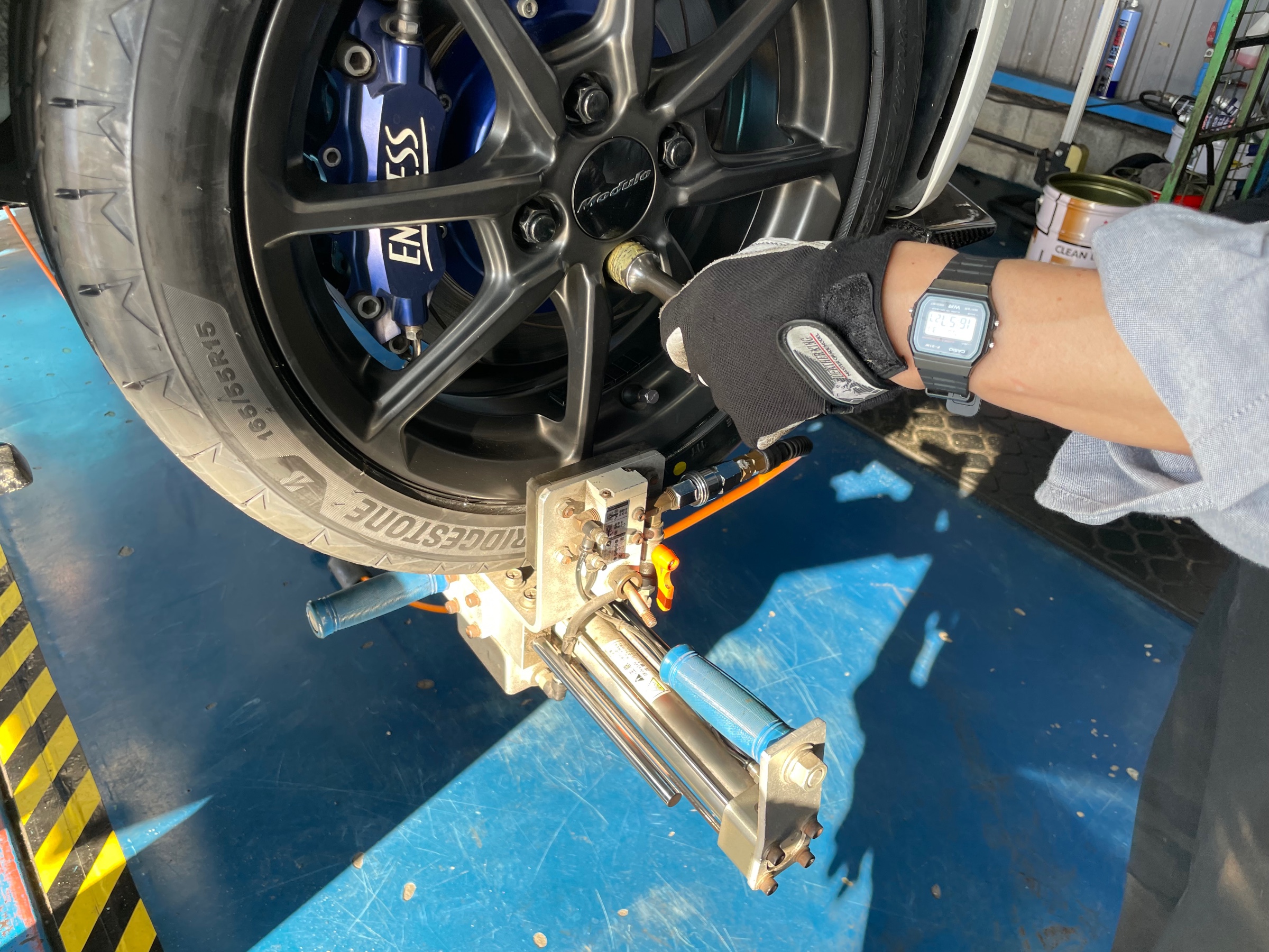スタイルコクピットズーム　ホンダ S660 JW5　タイヤ交換〈POTENZA装着〉