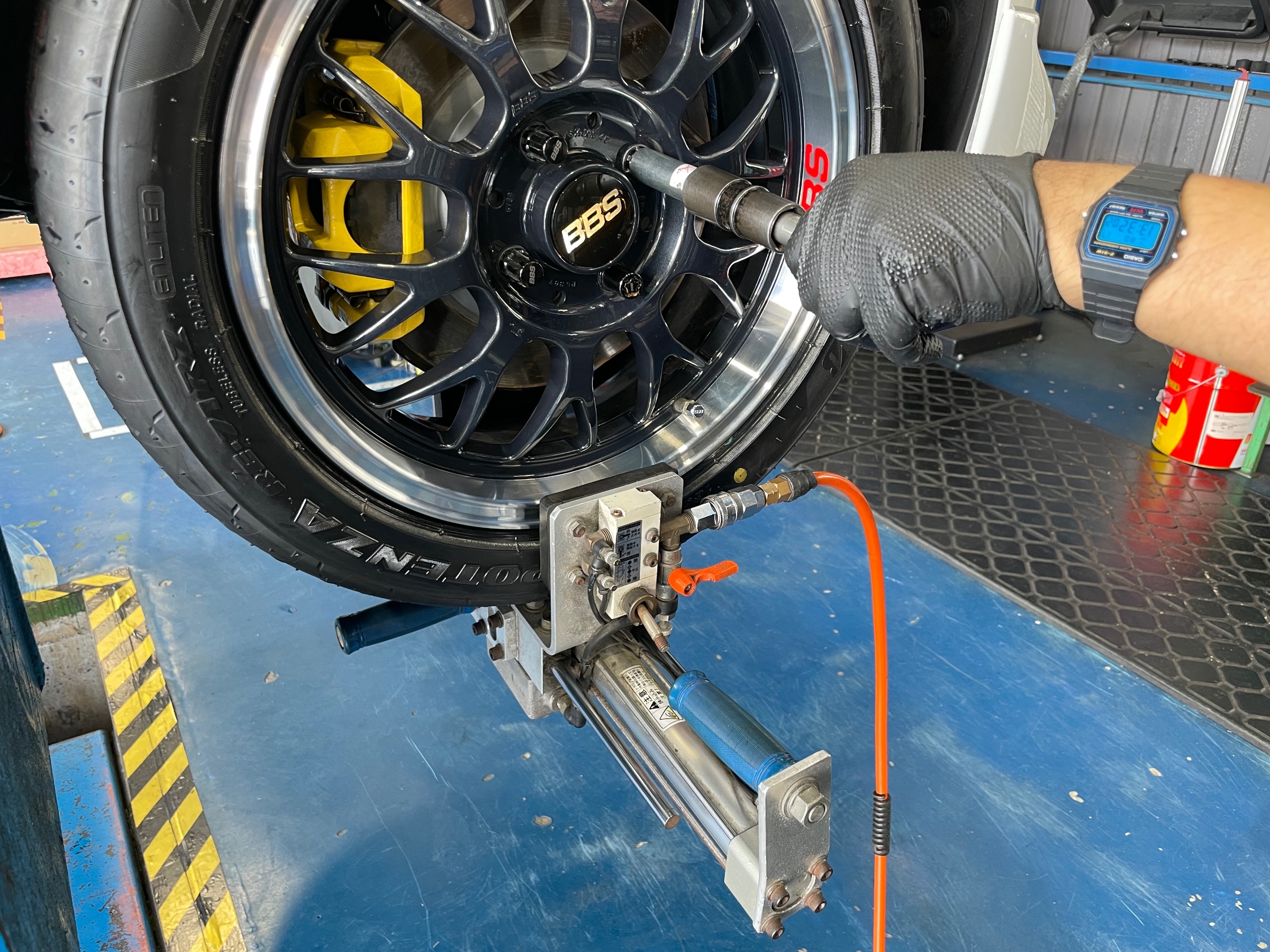 スタイルコクピットズーム　ホンダ S660 JW5　タイヤ交換〈POTENZA装着〉