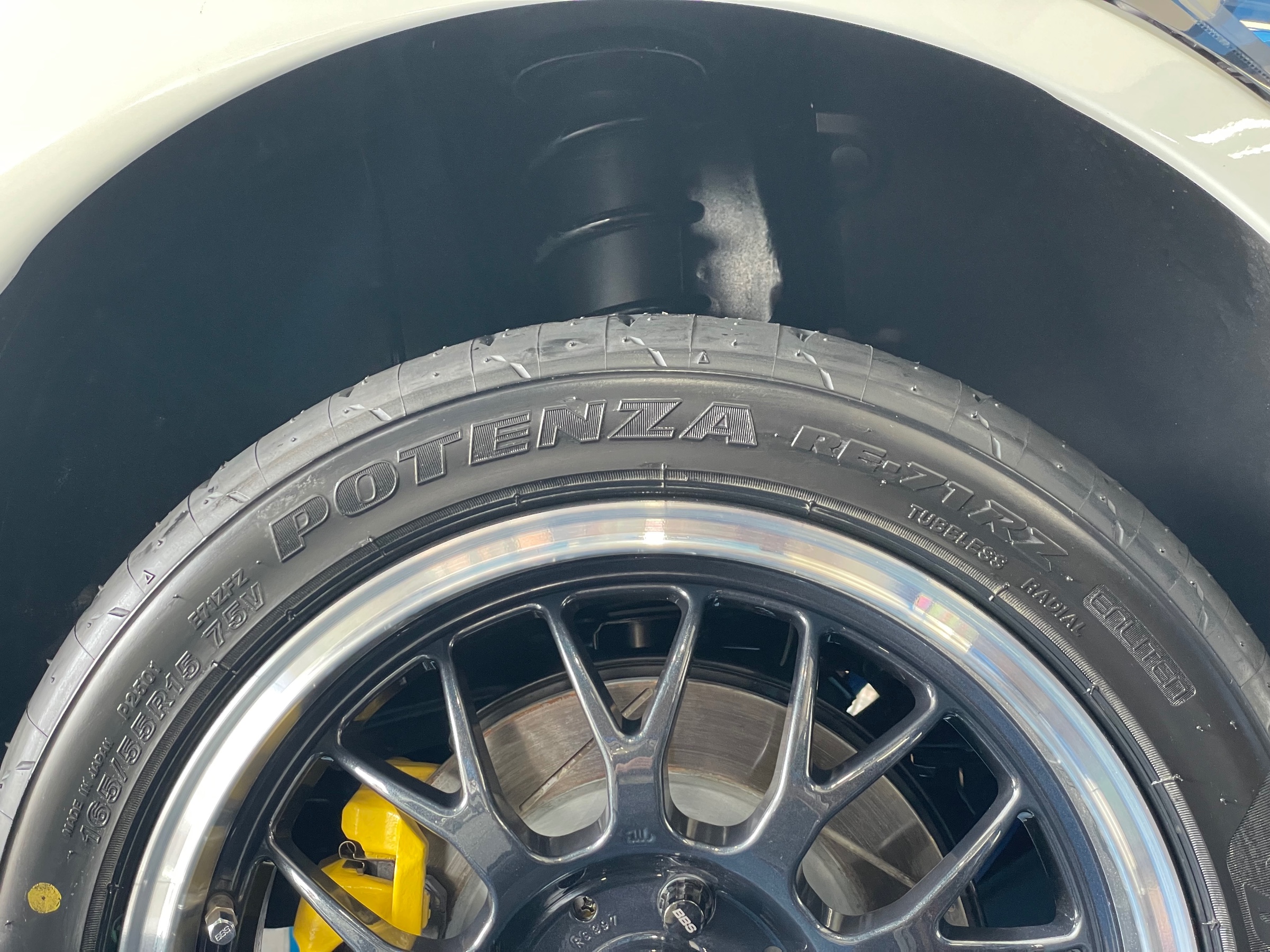 スタイルコクピットズーム　ホンダ S660 JW5　タイヤ交換〈POTENZA装着〉