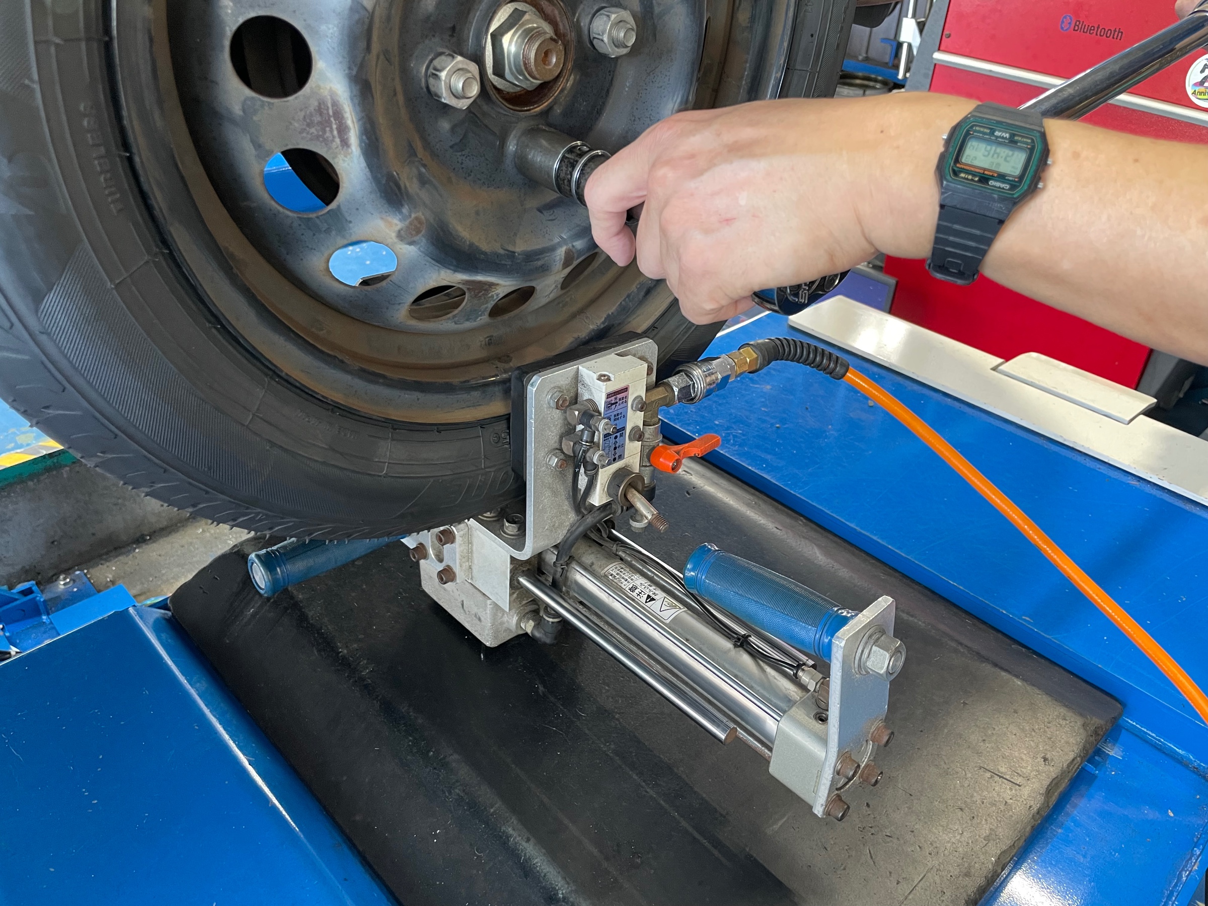 スタイルコクピットズーム　日産 デイズルークス B21A　タイヤ交換〈NEWNO装着〉センターフィット