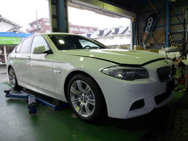 ア*ン様 BMW F10 5シリーズ H&R ダウンサス 2009 H&R ローダウンスプリング F10 5シリーズ 2WD ※550i