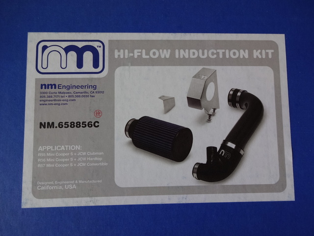 ミニ NM Engineering Hi-Flow Induction Kit