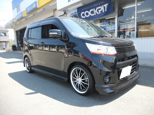 ワゴンRスティングレー アルミホイール交換いたしました  