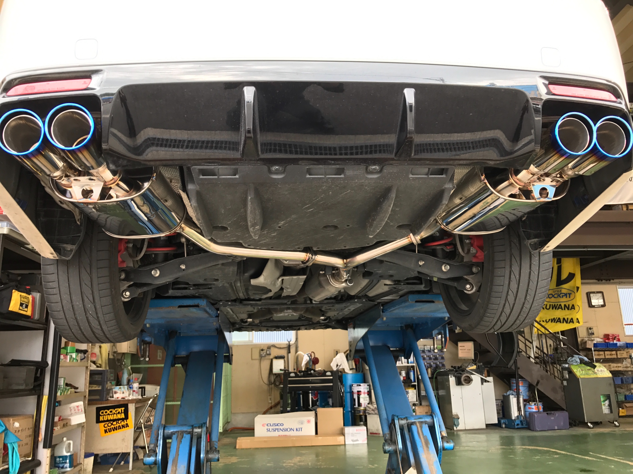 マークＸマフラー GRX133 マークX 3.5 G's (MARK X)|FUJITSUBO 藤壺技研工業株式