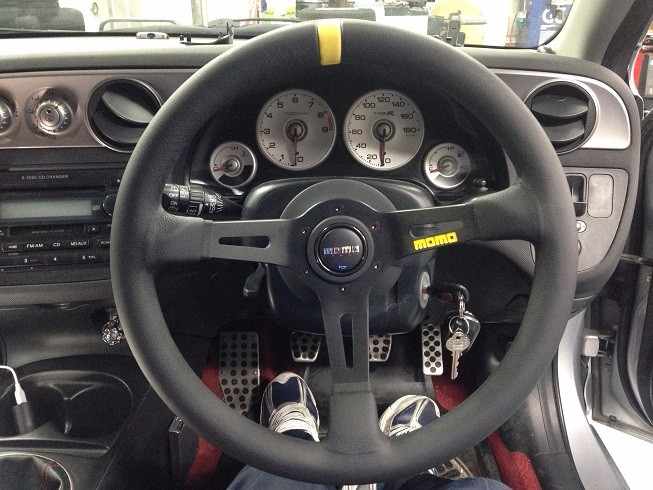 インテグラ タイプR ステアリング交換 | ホンダ インテグラ タイプR