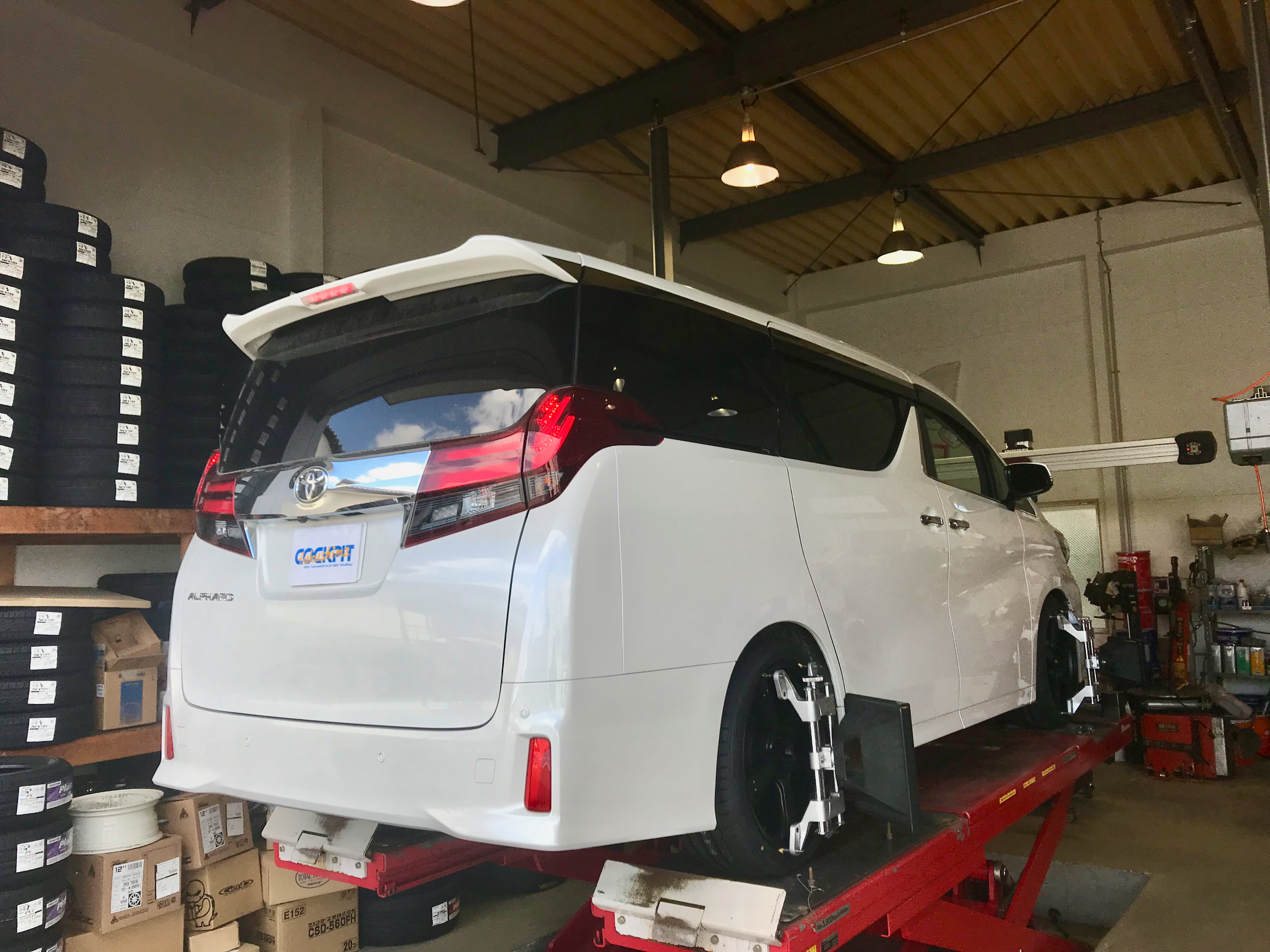 AGH35W TOYOTA ALPHARD 4WD ✖ Prodrive GC-05N ✖ HKS HIPERMAX