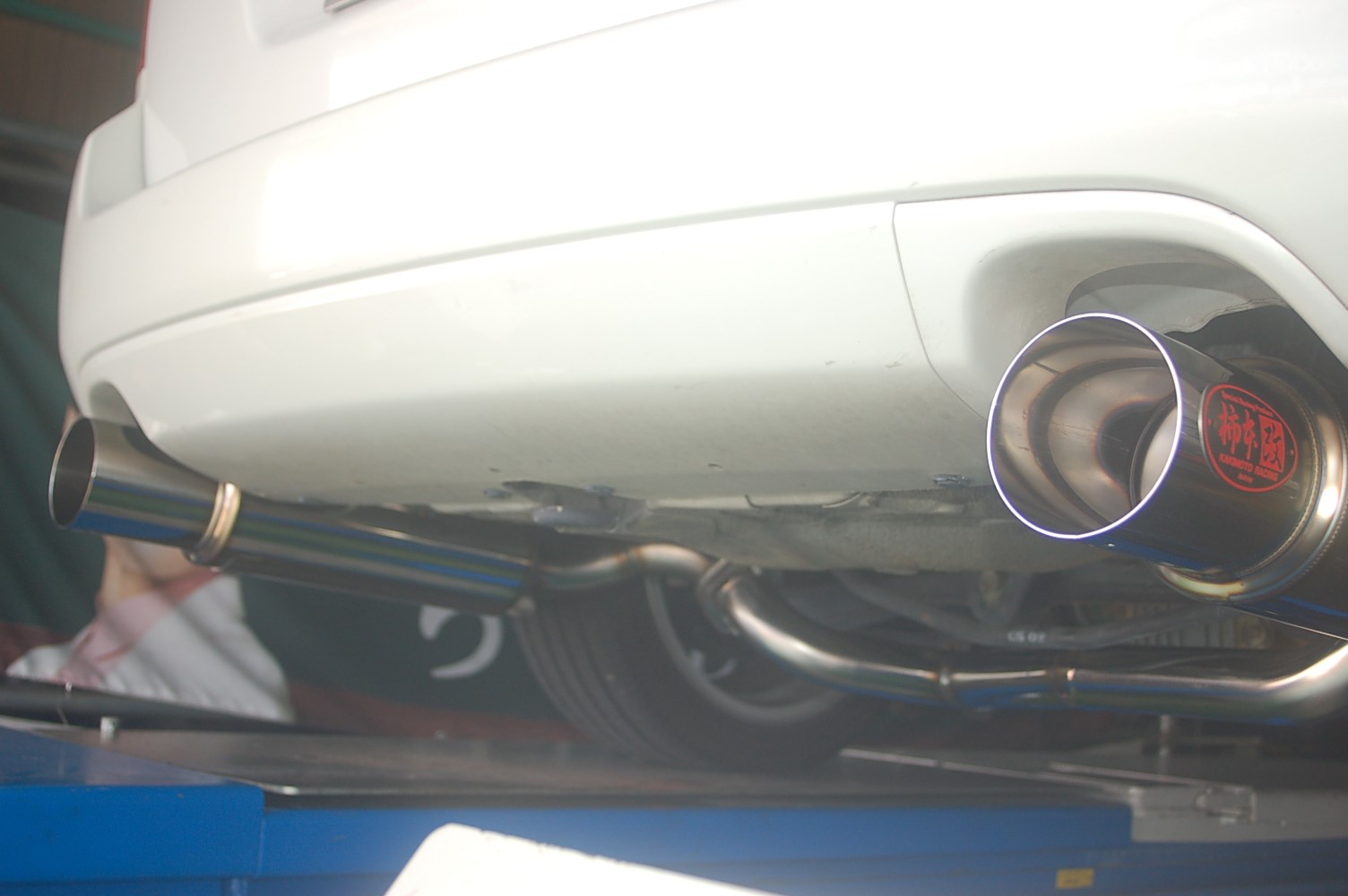 レガシィBP 砲弾マフラー レガシィBP/BL専用4本出しマフラーデュアル