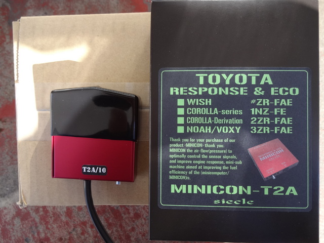 シエクル MINICON取り付け | 今日の出来事 | コクピット 西部 | 車の
