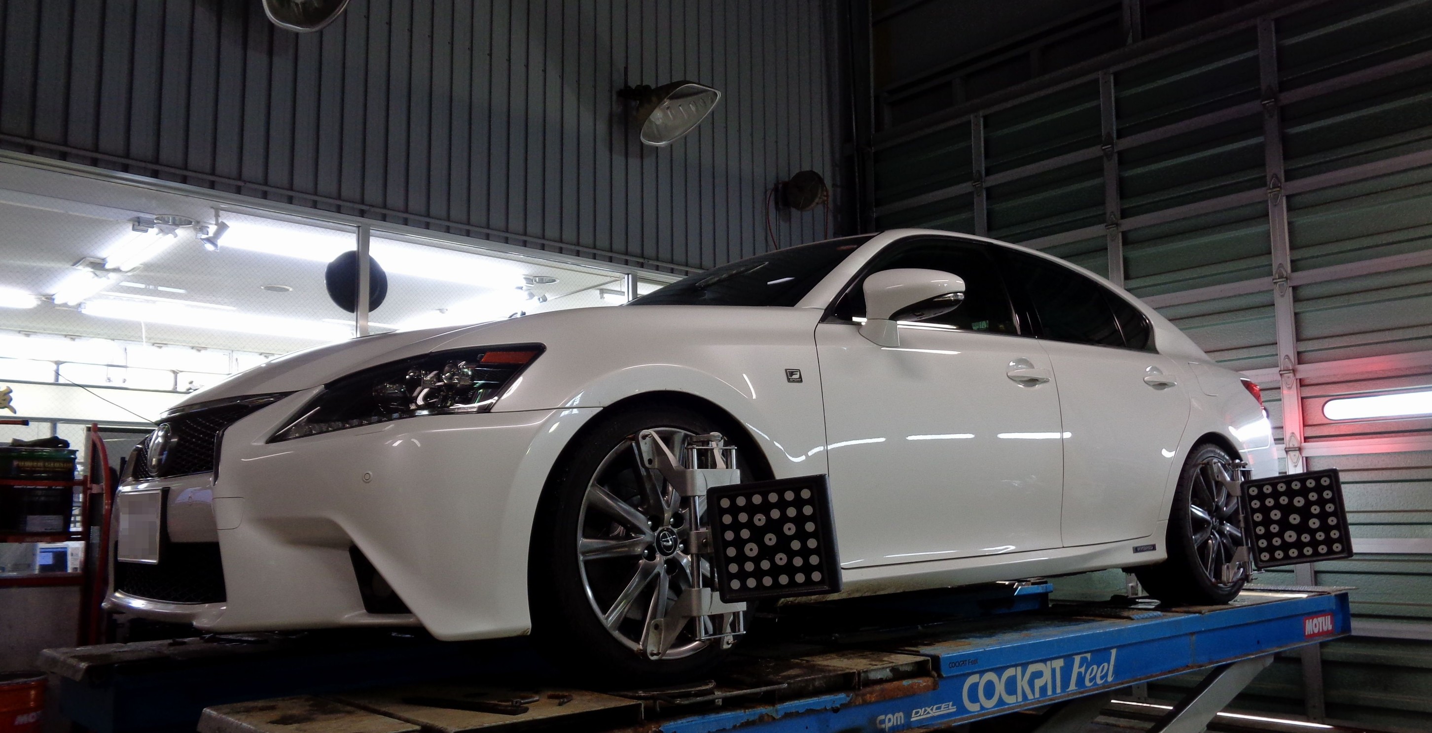 KYB EXTAGE & RS☆R ハーフダウン取付と4輪アライメント調整