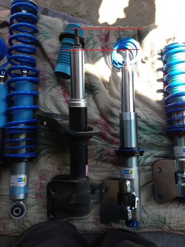 BILSTEIN（ビルシュタイン） ハイパフォーマンスショックB16＠WRX STI