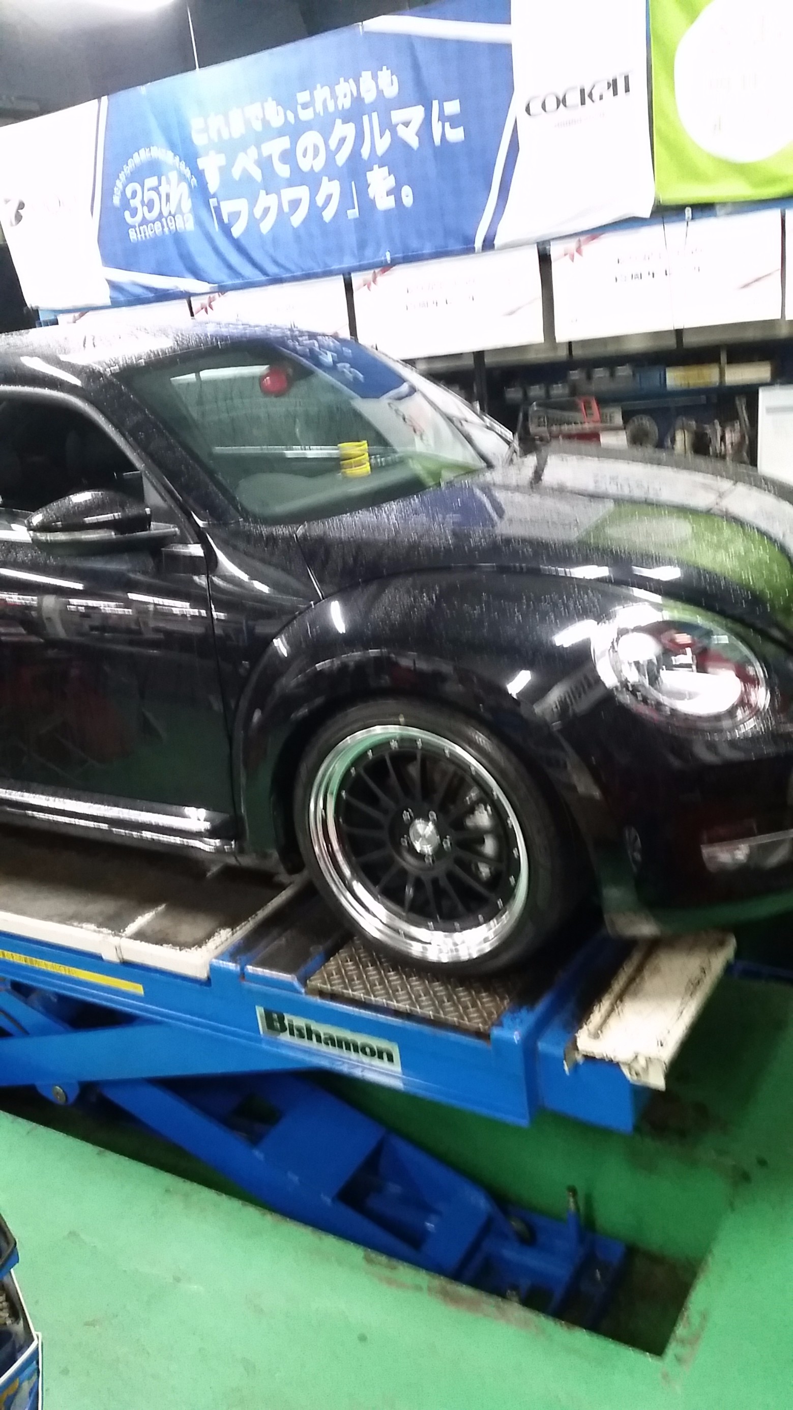VW ザ・ビートル × SSR プロフェッサーTF1 & REGNO GR-XI VW ザ・ビートル × SSR プロフェッサーTF1 & REGNO GR-XI