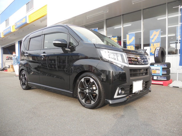 ダイハツ ムーヴ L150S に車高調取り付けいたしました