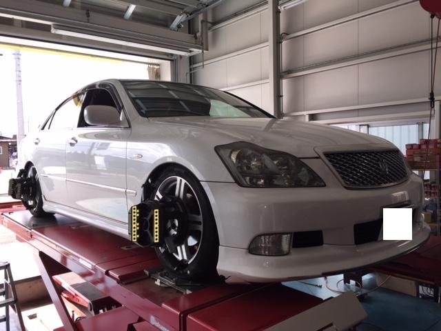 GRS180クラウンアスリート × CUSCO（クスコ）車高調！ | トヨタ ...