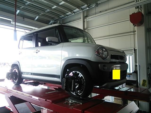 ハスラーにクスコ車高調 | スタッフ日記 | コクピット 107 | 車の
