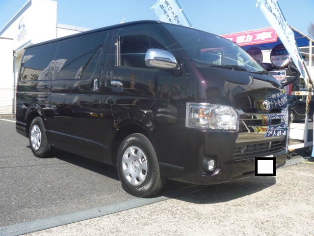 ハイエースの車検対応ローダウン!!! | トヨタ ハイエース 足