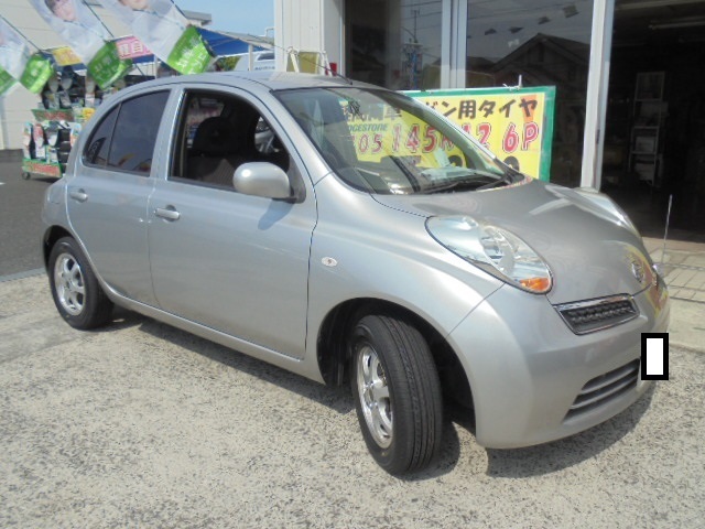 日産/マーチのタイヤ交換☆ | 店舗日記 | コクピット 麻生 | 車