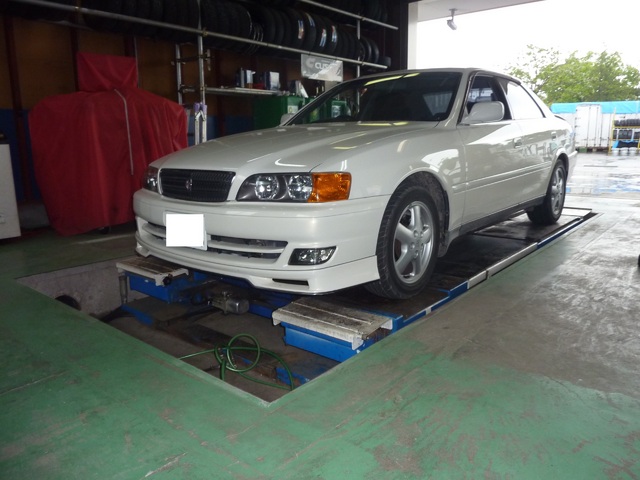 JZX100 チェイサー ツアラーV どノーマルから一気にカスタマイズ