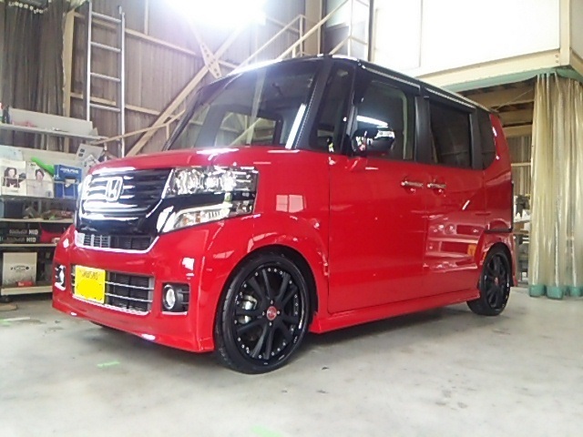 ☆ N-BOXにSSR ヴィエナ メリージア 17インチ取付け ☆ | スタッフBlog