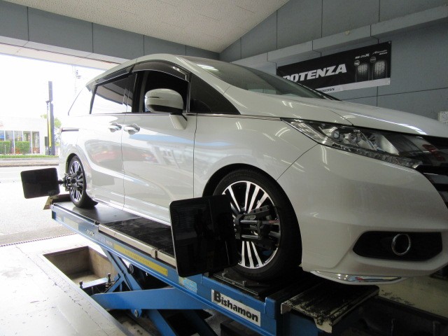 今年も人気です!クスコ車高調をRC1オデッセイに取り付け 今年も人気です!クスコ車高調をRC1オデッセイに取り付け
