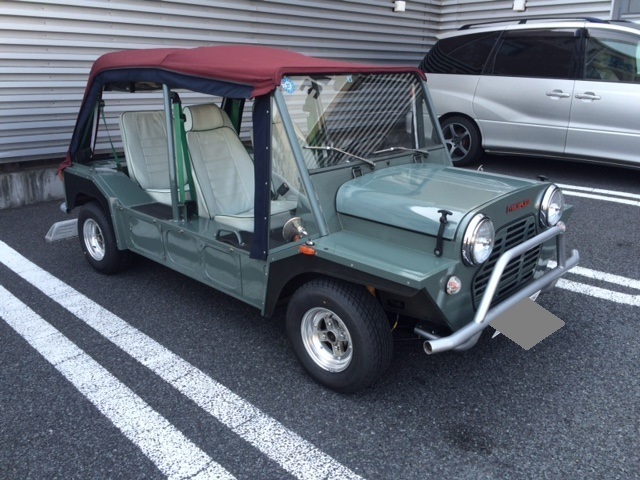 ミニ モーク スタッフ日記 コクピット豊洲 車のカスタマイズにかかわるスタッフより