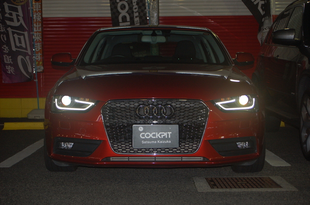 アウディ A4 XYZ車高調 | STAFF日記 | コクピット さつま貝塚 | 車の