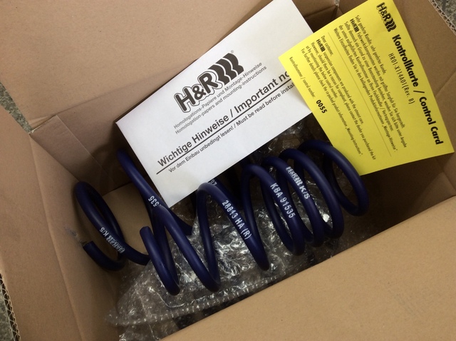 MINI H&R スプリング KBA 91535 青