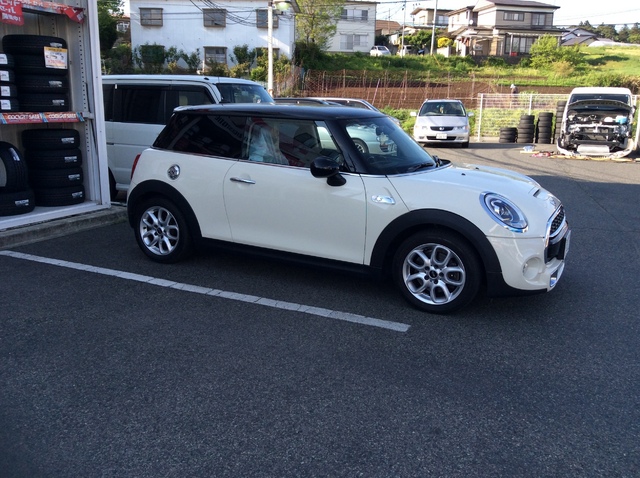 F56 MINI をH&Rでローダウン！ | スタッフ日記 | コクピット モリオカ