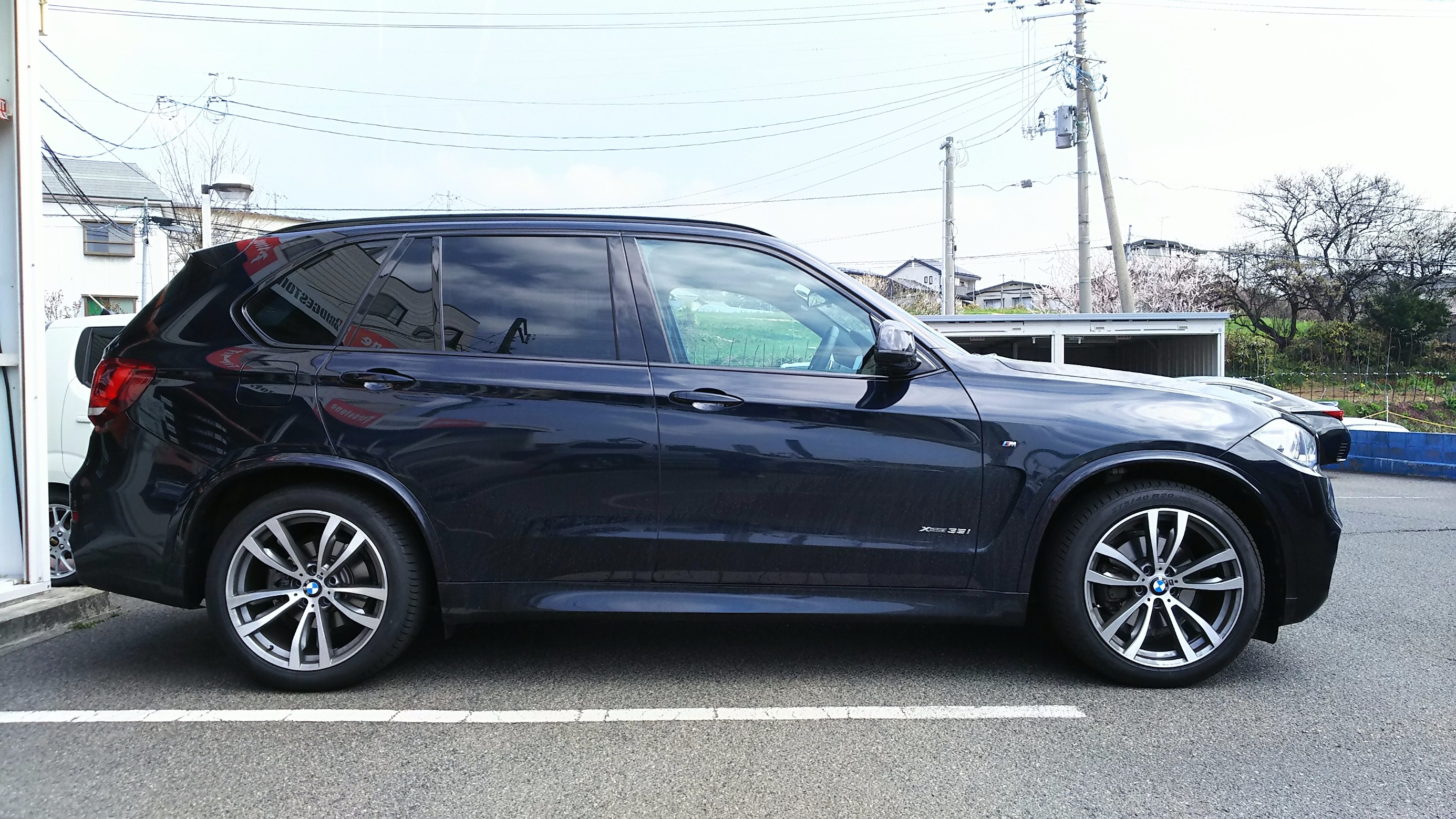 F15 X5 x H＆Rスプリング装着❗️ | BMW X5 足まわり（サスペンション
