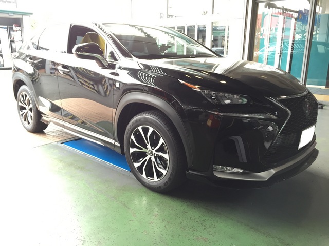 レクサスNX300h10系フェンダー塗装後取り付け無し レクサスNX300h10系フェンダー塗装後取り付け無し