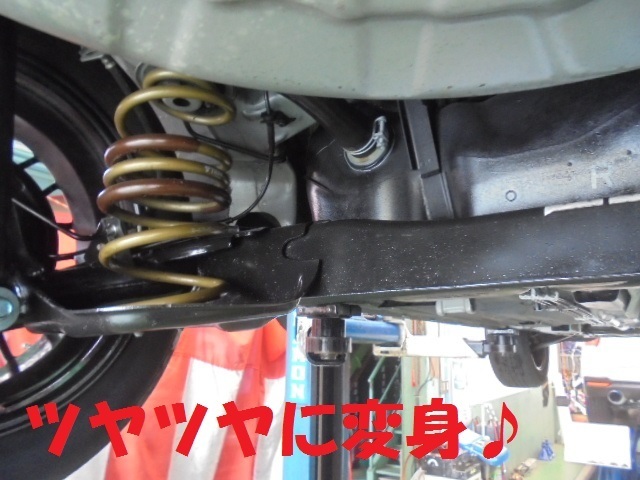 これからがシーズン 防錆コート 店舗日記 コクピット 麻生 車のカスタマイズにかかわるスタッフより