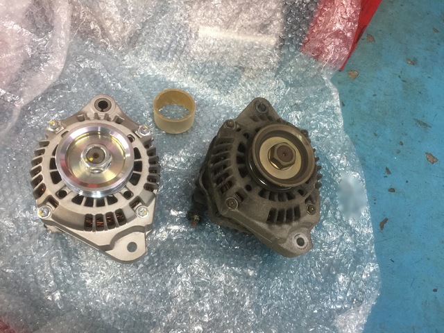 シビック タイプR EK9 オルタネーター交換 | スタッフ日記 | スタイル