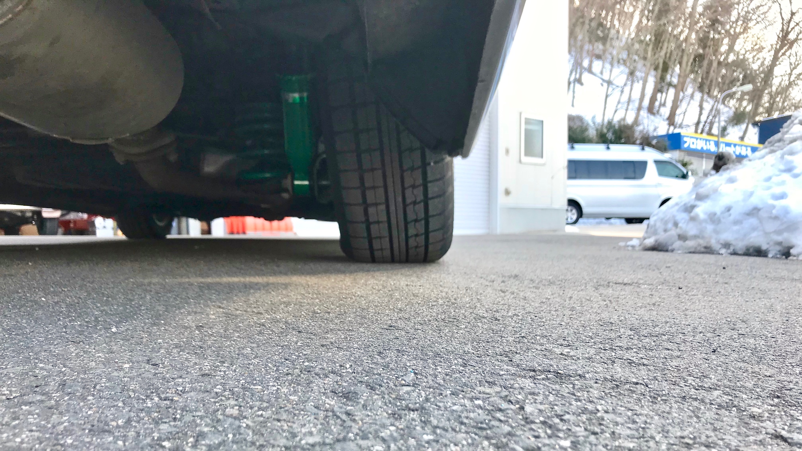 MNH10W TOYOTA ALPHARD ✖ TEIN FLEX Z & J-LINE REAR AXLEで足