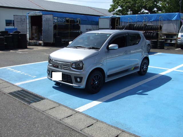 HA36S アルトワークス 4WD TEIN フレックスZ 取り付け | スタッフ日記